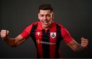 12 February 2022; Cristian Magerusan during a Longford Town FC squad portraits session at Bishopsgate in Longford. Photo by Eóin Noonan/Sportsfile