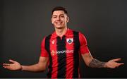 12 February 2022; Cristian Magerusan during a Longford Town FC squad portraits session at Bishopsgate in Longford. Photo by Eóin Noonan/Sportsfile