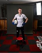 12 February 2022; Luke Dennison during a Longford Town FC squad portraits session at Bishopsgate in Longford. Photo by Eóin Noonan/Sportsfile