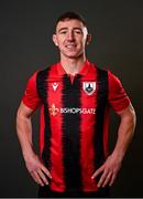 12 February 2022; Aaron Robinson during a Longford Town FC squad portraits session at Bishopsgate in Longford. Photo by Eóin Noonan/Sportsfile