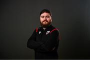 12 February 2022; James Donnelly during a Longford Town FC squad portraits session at Bishopsgate in Longford. Photo by Eóin Noonan/Sportsfile