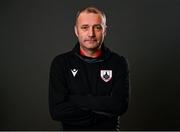12 February 2022; Ian Maher, kitman, during a Longford Town FC squad portraits session at Bishopsgate in Longford. Photo by Eóin Noonan/Sportsfile