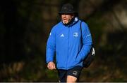 14 February 2022; Forwards and scrum coach Robin McBryde during a Leinster Rugby squad training session at UCD in Dublin. Photo by Harry Murphy/Sportsfile