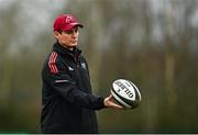 15 February 2022; Senior coach Stephen Larkham during Munster rugby squad training at University of Limerick in Limerick. Photo by Eóin Noonan/Sportsfile