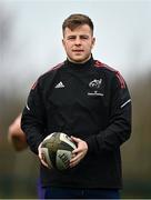 15 February 2022; Patrick Campbell during Munster rugby squad training at University of Limerick in Limerick. Photo by Eóin Noonan/Sportsfile