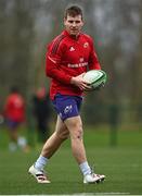 15 February 2022; Neil Cronin during Munster rugby squad training at University of Limerick in Limerick. Photo by Eóin Noonan/Sportsfile