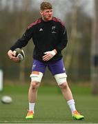 15 February 2022; Cian Hurley during Munster rugby squad training at University of Limerick in Limerick. Photo by Eóin Noonan/Sportsfile