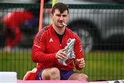 15 February 2022; Diarmuid Barron during Munster rugby squad training at University of Limerick in Limerick. Photo by Eóin Noonan/Sportsfile