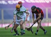 12 February 2022; Colin Fennelly of Shamrocks in action against Barry Coughlan of Ballygunner during the AIB GAA Hurling All-Ireland Senior Club Championship Final match between Ballygunner, Waterford, and Shamrocks, Kilkenny, at Croke Park in Dublin. Photo by Piaras Ó Mídheach/Sportsfile