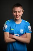 13 February 2022; Mia Dodd during a DLR Waves squad portraits session at the UCD Bowl in Belfield, Dublin. Photo by Stephen McCarthy/Sportsfile