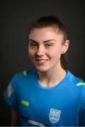 13 February 2022; Mia Dodd during a DLR Waves squad portraits session at the UCD Bowl in Belfield, Dublin. Photo by Stephen McCarthy/Sportsfile