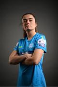 13 February 2022; Sarah McKevitt during a DLR Waves squad portraits session at the UCD Bowl in Belfield, Dublin. Photo by Stephen McCarthy/Sportsfile