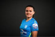 13 February 2022; Aoife Brophy during a DLR Waves squad portraits session at the UCD Bowl in Belfield, Dublin. Photo by Stephen McCarthy/Sportsfile