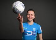 13 February 2022; Oleta Griffin during a DLR Waves squad portraits session at the UCD Bowl in Belfield, Dublin. Photo by Stephen McCarthy/Sportsfile
