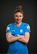 13 February 2022; Jess Gleeson during a DLR Waves squad portraits session at the UCD Bowl in Belfield, Dublin. Photo by Stephen McCarthy/Sportsfile