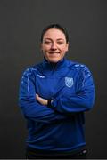 13 February 2022; Coach Aoibh Hall during a DLR Waves squad portraits session at the UCD Bowl in Belfield, Dublin. Photo by Stephen McCarthy/Sportsfile