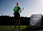 16 February 2022; Camogie player, Maria Cooney (Sarsfields, Galway) pictured ahead of one of #TheToughest showdowns of the year, as Sarsfields face Slaughtneil (Derry) in the AIB Senior Camogie Club All-Ireland Championship semi-final this Saturday, February 19th at 2pm at Kingspan Breffni Park, Cavan. The second semi-final sees reigning champions, Oulart the Ballagh (Wexford) and Scariff Ogonnelloe (Clare) go head-to-head at 1:30pm on Sunday, February 20th, at Clonmel Commercials GAA (Tipperary). Both games will be streamed live on the Official Camogie Youtube Channel. Tickets are now available online for the Sarsfields and Slaughtneil game here: https://bit.ly/3H4kLTX, and the Oulart the Ballagh and Scariff Ogonnelloe game here: https://bit.ly/3HUDvWX. This year’s AIB Club Championships celebrate #TheToughest players in Gaelic Games - those who, despite adversity, don’t quit, who persevere no matter how tough it gets, because Tough Can’t Quit. Photo by David Fitzgerald/Sportsfile