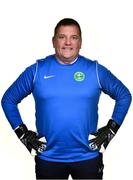15 February 2022; Bray Wanderers FC goalkeeping coach John Power  during the Bray Wanderers FC squad portraits session at The Royal Hotel in Bray, Wicklow. Photo by Sam Barnes/Sportsfile