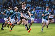 16 February 2022; Tom Waters of Newbridge College during the Bank of Ireland Leinster Rugby Schools Senior Cup 1st Round match between St Gerard's School, Dublin and Newbridge College, Kildare at Energia Park in Dublin. Photo by Harry Murphy/Sportsfile