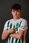 15 February 2022; Conor Knight during the Bray Wanderers FC squad portraits session at The Royal Hotel in Bray, Wicklow. Photo by Sam Barnes/Sportsfile
