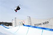 17 February 2022; Ben Harrington of New Zealand during the Mens Freeski Halfpipe Qualification event on day 13 of the Beijing 2022 Winter Olympic Games at Genting Snow Park in Zhangjiakou, China. Photo by Ramsey Cardy/Sportsfile