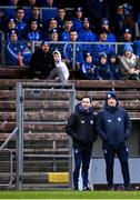 13 February 2022; Waterford manager Liam Cahill, right, with selector Mikey Bevans during the Allianz Hurling League Division 1 Group B match between Waterford and Laois at Walsh Park in Waterford. Photo by Piaras Ó Mídheach/Sportsfile