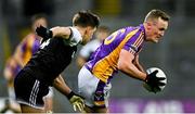 12 February 2022; Shane Cunningham of Kilmacud Crokes in action against Aaron Branagan of Kilcoo during the AIB GAA Football All-Ireland Senior Club Championship Final match between Kilcoo, Down, and Kilmacud Crokes, Dublin, at Croke Park in Dublin. Photo by Piaras Ó Mídheach/Sportsfile