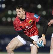 11 February 2022; Chris Farrell of Munster during the United Rugby Championship match between Glasgow Warriors and Munster at Scotstoun Stadium in Glasgow, Scotland. Photo by Paul Devlin/Sportsfile