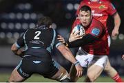 11 February 2022; Chris Farrell of Munster during the United Rugby Championship match between Glasgow Warriors and Munster at Scotstoun Stadium in Glasgow, Scotland. Photo by Paul Devlin/Sportsfile