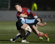 11 February 2022; Chris Farrell of Munster during the United Rugby Championship match between Glasgow Warriors and Munster at Scotstoun Stadium in Glasgow, Scotland. Photo by Paul Devlin/Sportsfile