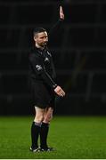 12 February 2022; Referee Fergal Horgan during the Allianz Hurling League Division 1 Group A match between Limerick and Galway at TUS Gaelic Grounds in Limerick. Photo by Eóin Noonan/Sportsfile