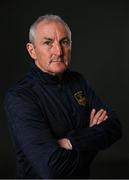 16 February 2022; Manager John Caulfield during a Galway United FC squad portrait session at the Connacht Hotel in Galway. Photo by Seb Daly/Sportsfile