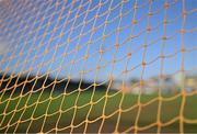 6 February 2022; A general view of a goal net before the Allianz Football League Division 1 match between Armagh and Tyrone at the Athletic Grounds in Armagh. Photo by Brendan Moran/Sportsfile