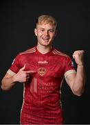 16 February 2022; Gary Boylan during a Galway United FC squad portrait session at the Connacht Hotel in Galway. Photo by Seb Daly/Sportsfile