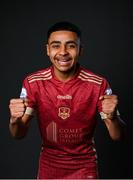 16 February 2022; Ronan Bambara during a Galway United FC squad portrait session at the Connacht Hotel in Galway. Photo by Seb Daly/Sportsfile