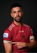 16 February 2022; Diego Portilla during a Galway United FC squad portrait session at the Connacht Hotel in Galway. Photo by Seb Daly/Sportsfile