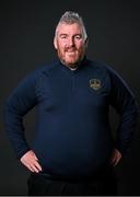 16 February 2022; Kitman Dave O’Leary during a Galway United FC squad portrait session at the Connacht Hotel in Galway. Photo by Seb Daly/Sportsfile