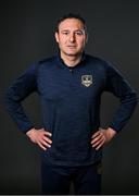 16 February 2022; Goalkeeping coach Gian Luca Aimi during a Galway United FC squad portrait session at the Connacht Hotel in Galway. Photo by Seb Daly/Sportsfile