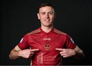 16 February 2022; Killian Brouder during a Galway United FC squad portrait session at the Connacht Hotel in Galway. Photo by Seb Daly/Sportsfile