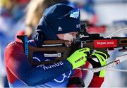 18 February 2022; Marte Olsbu Roeiseland of Norway during the Women's 12.5km Mass Start event on day 14 of the Beijing 2022 Winter Olympic Games at National Biathlon Centre in Zhangjiakou, China. Photo by Ramsey Cardy/Sportsfile
