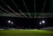 18 February 2022; A general view before the SSE Airtricity League First Division match between Bray Wanderers and Cork City at Carlisle Grounds in Bray, Wicklow. Photo by David Fitzgerald/Sportsfile