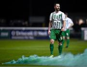 18 February 2022; Kurtis Byrne of Bray Wanderers during the SSE Airtricity League First Division match between Bray Wanderers and Cork City at Carlisle Grounds in Bray, Wicklow. Photo by David Fitzgerald/Sportsfile