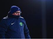 18 February 2022; Bray Wanderers assistant manager Eddie Gormley during the SSE Airtricity League First Division match between Bray Wanderers and Cork City at Carlisle Grounds in Bray, Wicklow. Photo by David Fitzgerald/Sportsfile