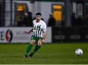18 February 2022; Sean Callan of Bray Wanderers during the SSE Airtricity League First Division match between Bray Wanderers and Cork City at Carlisle Grounds in Bray, Wicklow. Photo by David Fitzgerald/Sportsfile