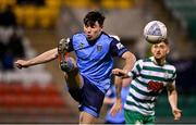 18 February 2022; Liam Kerrigan of UCD during the SSE Airtricity League Premier Division match between Shamrock Rovers and UCD at Tallaght Stadium in Dublin. Photo by Seb Daly/Sportsfile