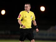18 February 2022; Referee Kevin O'Sullivan during the SSE Airtricity League First Division match between Athlone Town and Waterford at Athlone Town Stadium in Westmeath. Photo by Michael P Ryan/Sportsfile