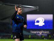 19 February 2022; Seán Cronin of Leinster after making his 200th Leinster appearance in the United Rugby Championship match between Leinster and Ospreys at RDS Arena in Dublin. Photo by Harry Murphy/Sportsfile