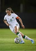 19 February 2022; Katie McCabe of Republic of Ireland during the Pinatar Cup Semi-Final match between Republic of Ireland and Russia at La Manga in Murcia, Spain. Photo by Manuel Queimadelos/Sportsfile