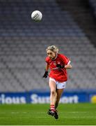 19 February 2022; Orla Finn of Cork during the Lidl Ladies Football National League Division 1 match between Dublin and Cork at Croke Park in Dublin. Photo by Ray McManus/Sportsfile