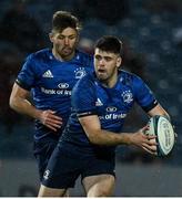19 February 2022; Harry Byrne and Ross Byrne of Leinster during the United Rugby Championship match between Leinster and Ospreys at RDS Arena in Dublin. Photo by Harry Murphy/Sportsfile